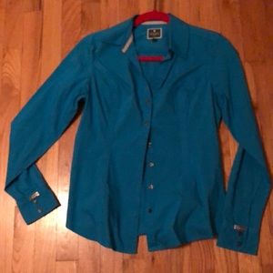 The express essential button down. Worn once